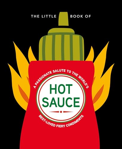 Book cover featuring a red hot sauce bottle with yellow flames.