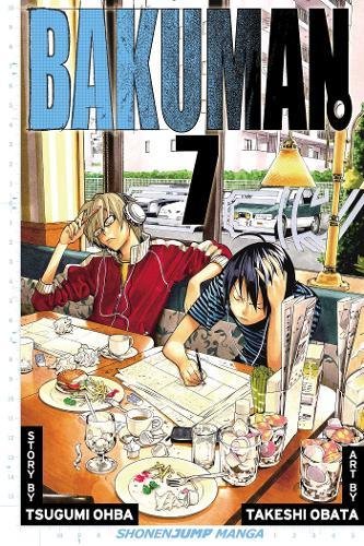 Bakuman manga volume 7 cover: two young men working at a table.