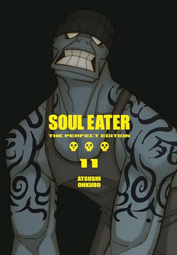 Soul Eater The Perfect Edition 11 cover featuring a tattooed character in a beanie.