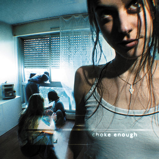 CD cover: woman with long hair, blurred figures in background.