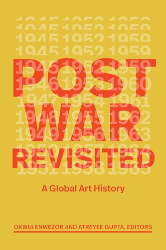 Book cover: "Postwar Revisited" in red text on yellow background.
