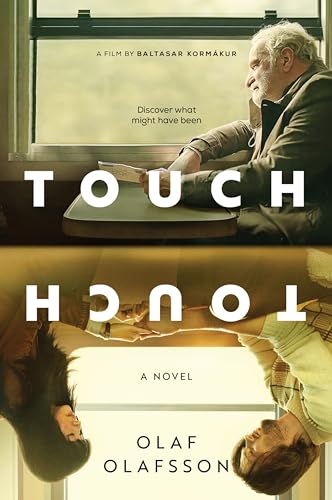 Book cover for “Touch” featuring two people and a window scene.