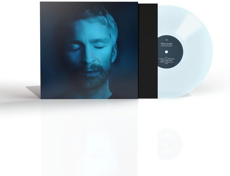 Vinyl record and album cover featuring a portrait of Ólafur Arnalds.