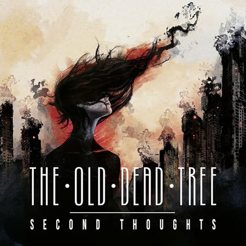 Album cover: woman’s face dissolving into a smoky cityscape.