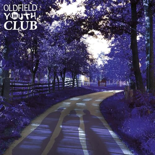 Album cover: winding path through trees, bathed in blue light.