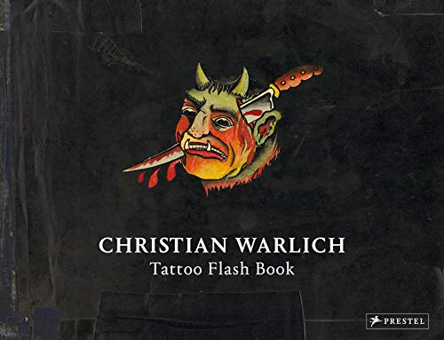 Book cover with a traditional-style devil illustration holding a knife.