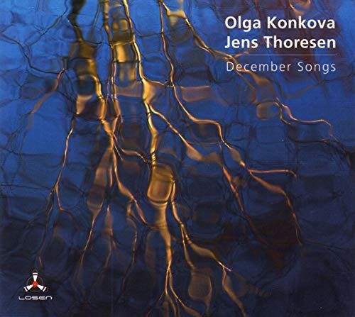 CD cover for "December Songs" by Olga Konkova & Jens Thoresen.