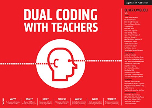 Red book cover with white text, a head silhouette, and listed authors.