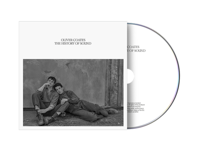 Oliver Coates album "The History of Sound" CD and vinyl record.