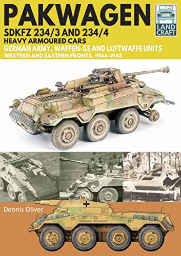 Book cover featuring a German Pakwagen armored car from WWII, 1944-1945.