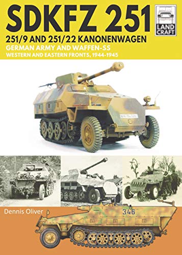 Book cover featuring illustrations and photos of German Sd.Kfz. 251 half-track armored vehicles.