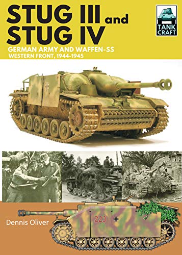 Book cover showing a German StuG tank model, historical photos, and camouflage illustrations.