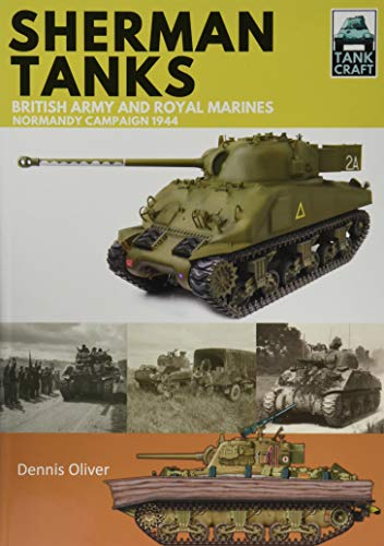 Book cover featuring a Sherman tank and photos from the Normandy campaign.