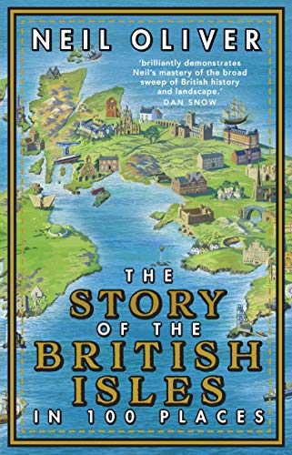Book cover: illustrated map of the British Isles with landmarks.