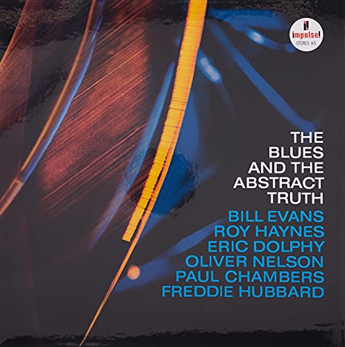 Album cover for Oliver Nelson's The Blues and the Abstract Truth with abstract design.
