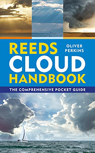 Book cover: “Reeds Cloud Handbook” with images of various cloud formations.
