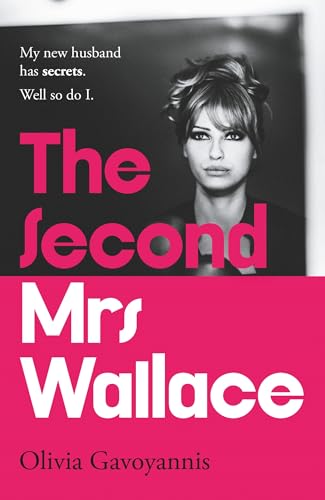Book cover featuring a woman with dark hair and bold red text.