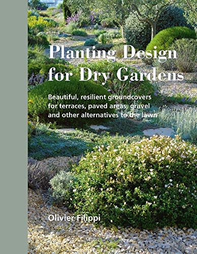Colorful garden book with photos of plants, gardens, and groundcovers on its cover.