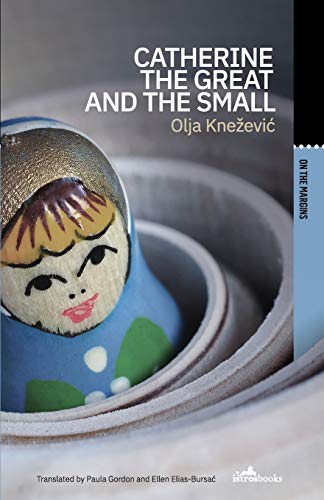 Book cover: "Catherine the Great and the Small" with a matryoshka doll.