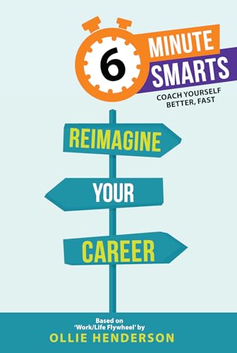 Book cover with directional signs reading "Reimagine Your Career".