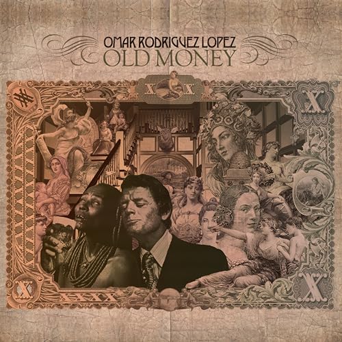 Ornate album cover featuring portraits and classical imagery in sepia tones.