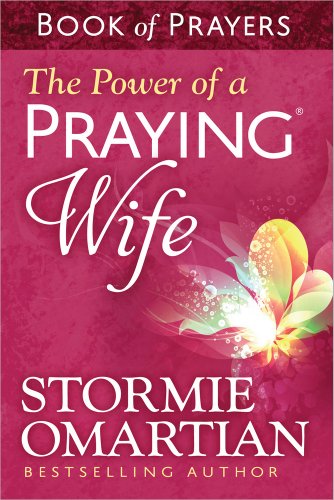 Book cover for The Power of a Praying Wife by Stormie Omartian on pink background.