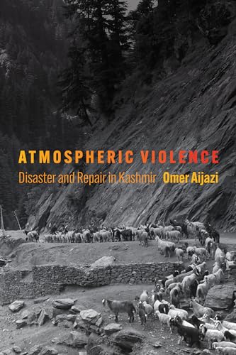 Book cover: mountainous landscape with people and livestock, titled “Atmospheric Violence.”
