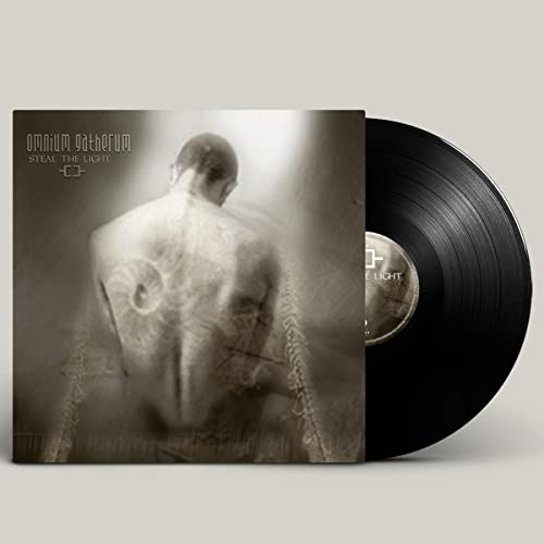 Vinyl record of Omnium Gatherum’s “Steal The Light” with figure artwork.