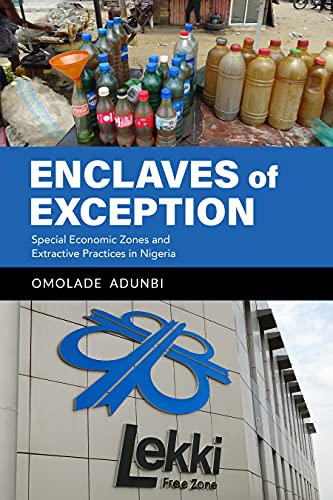 Book cover with text, plastic bottles, and a building with a logo.