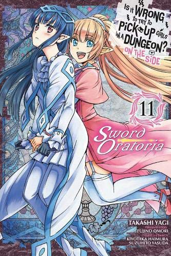 Cover of “Sword Oratoria, Vol. 11” featuring two anime-style female characters.