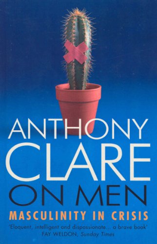 Book cover: cactus in a pot with a bandage, titled "On Men.
