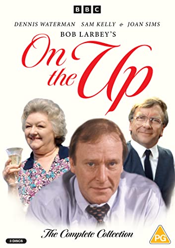 DVD cover for "On The Up" featuring Dennis Waterman, Sam Kelly, and Joan Sims.