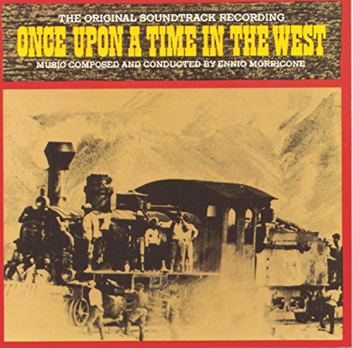 CD cover for "Once Upon a Time in the West" soundtrack, with a train.