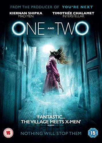 DVD cover for horror film "One & Two" featuring a levitating woman.