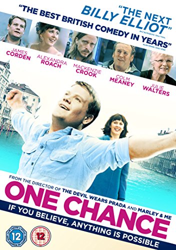 One Chance" DVD cover featuring James Corden and cast members in a street scene.