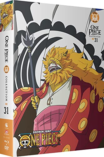 One Piece Collection 31 Blu-ray cover featuring a lion-maned character.
