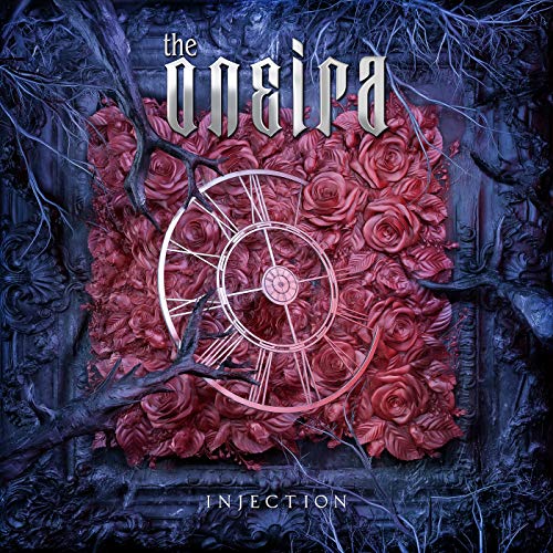 CD cover: roses, clock, and branches against a dark, textured background.