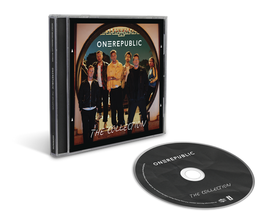 OneRepublic The Collection CD jewel case and disc featuring the band members.