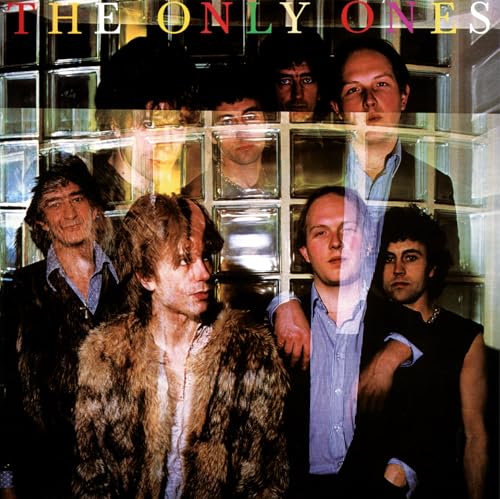 Album cover for The Only Ones featuring a band portrait with reflections.