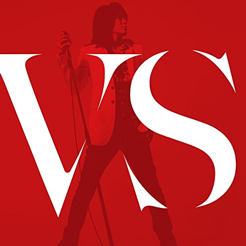 Red album cover featuring a silhouetted singer with large white "VS" text.