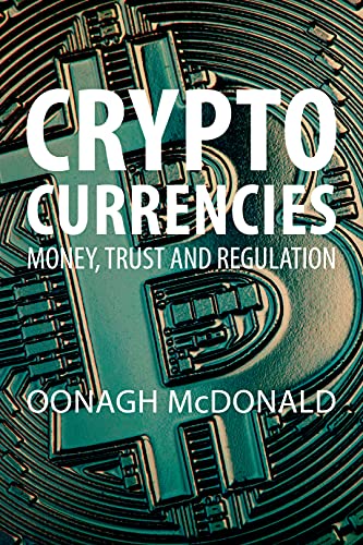 Book cover for “Cryptocurrencies” with circuit board imagery and white text.