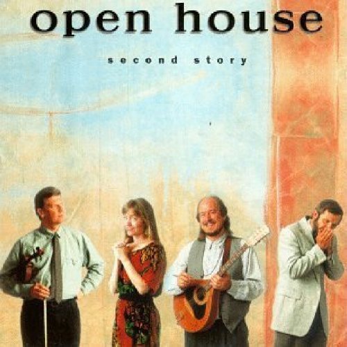 "CD cover featuring four musicians standing in front of a painted background."