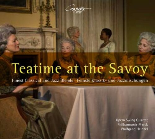 CD cover: vintage women at a table, text “Teatime at the Savoy.”