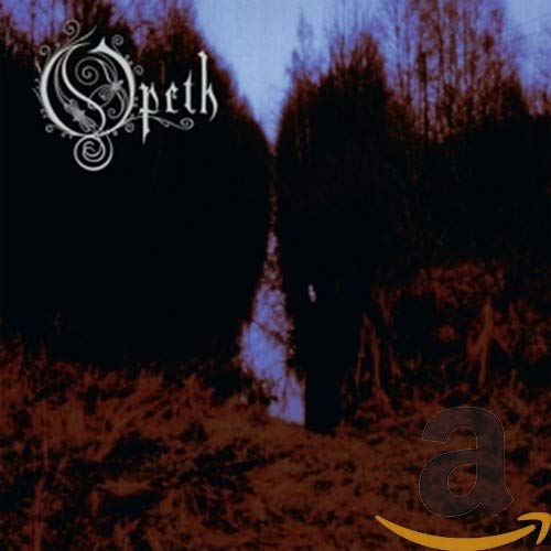 Opeth album cover, “My Arms Your Hearse,” featuring dark trees and logo.