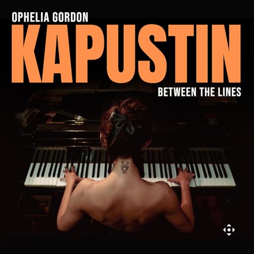 CD cover featuring pianist Ophelia Gordon with back to viewer.