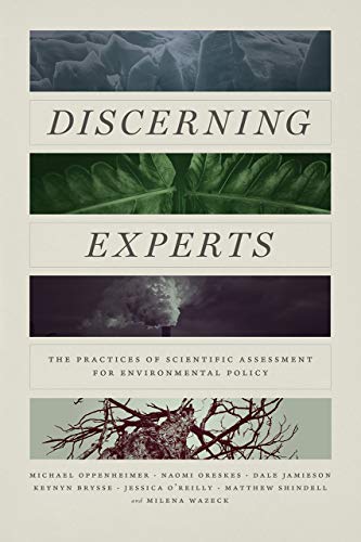 Book cover with nature imagery and text: "Discerning Experts.