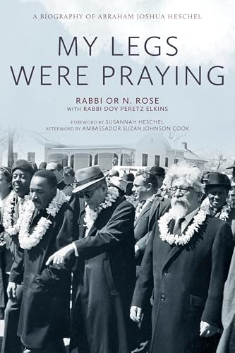 Book cover featuring Abraham Joshua Heschel with Martin Luther King Jr. during a march.