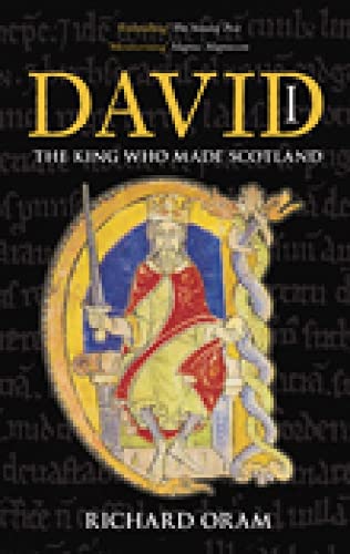 Book cover depicting a medieval king with a sword and ornate border.