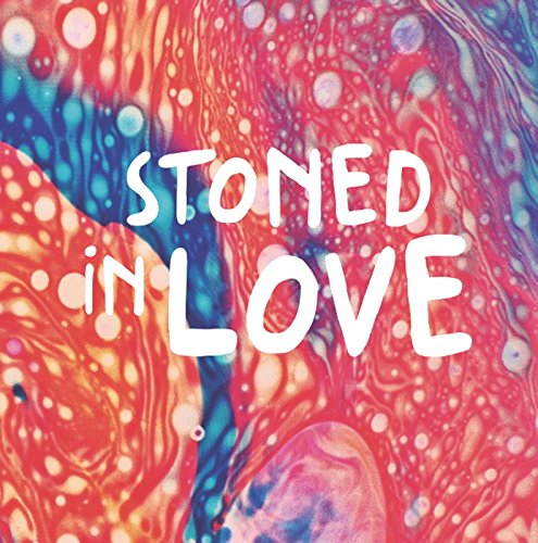 Album cover with swirling red, blue, and white paint and text.