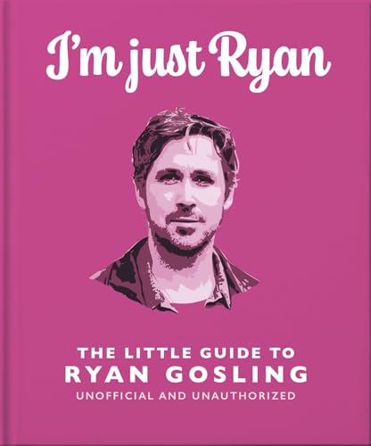 Book cover featuring a portrait of Ryan Gosling against a pink background.
